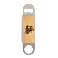 DTO, Timeless Etchings, Black, Bottle Opener, Wood, Home & Auto, Mini, Dual sided, 706640